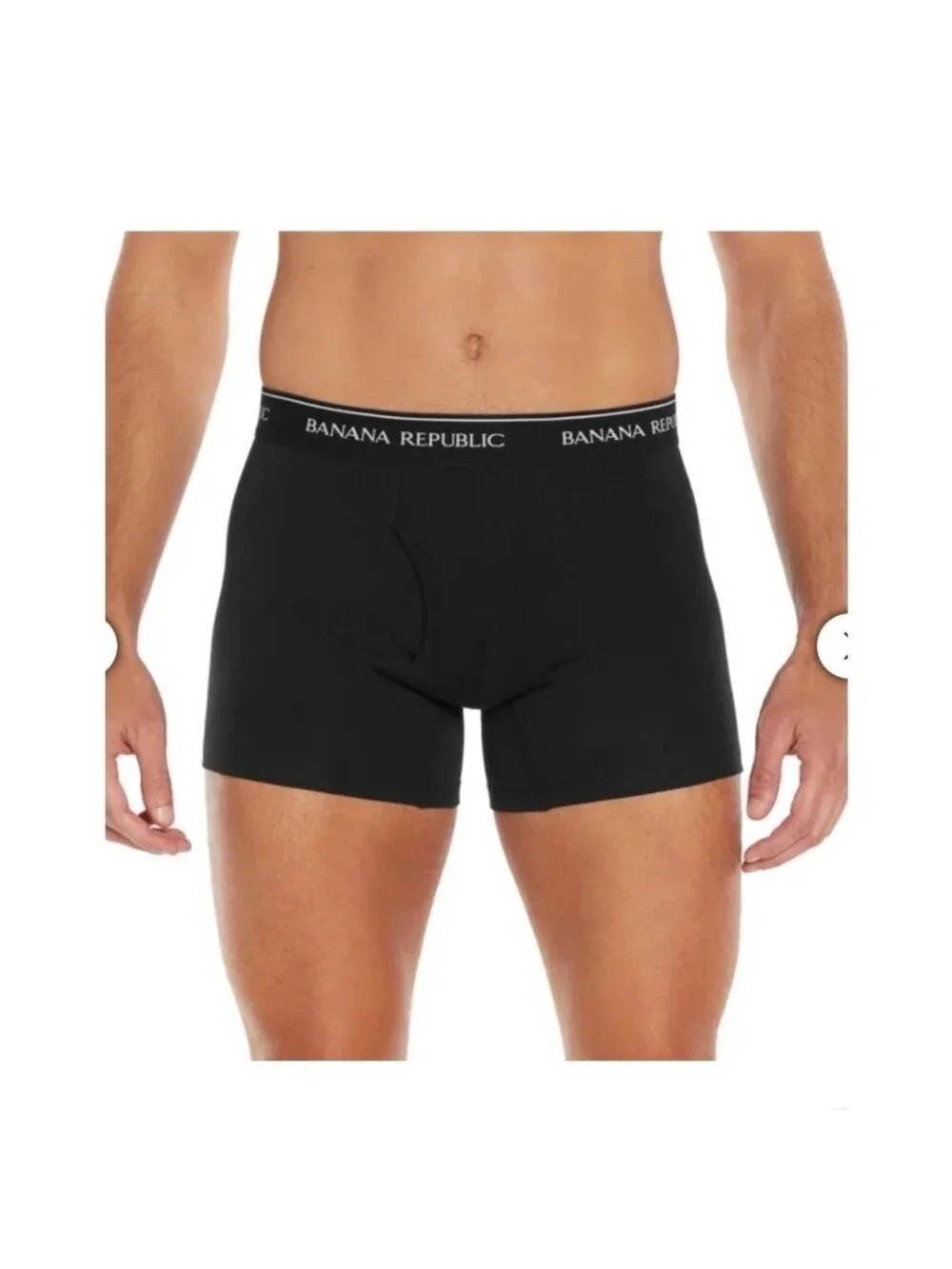 💥   Republic Men's M Boxer Briefs Black Stretch Cotton  J2118